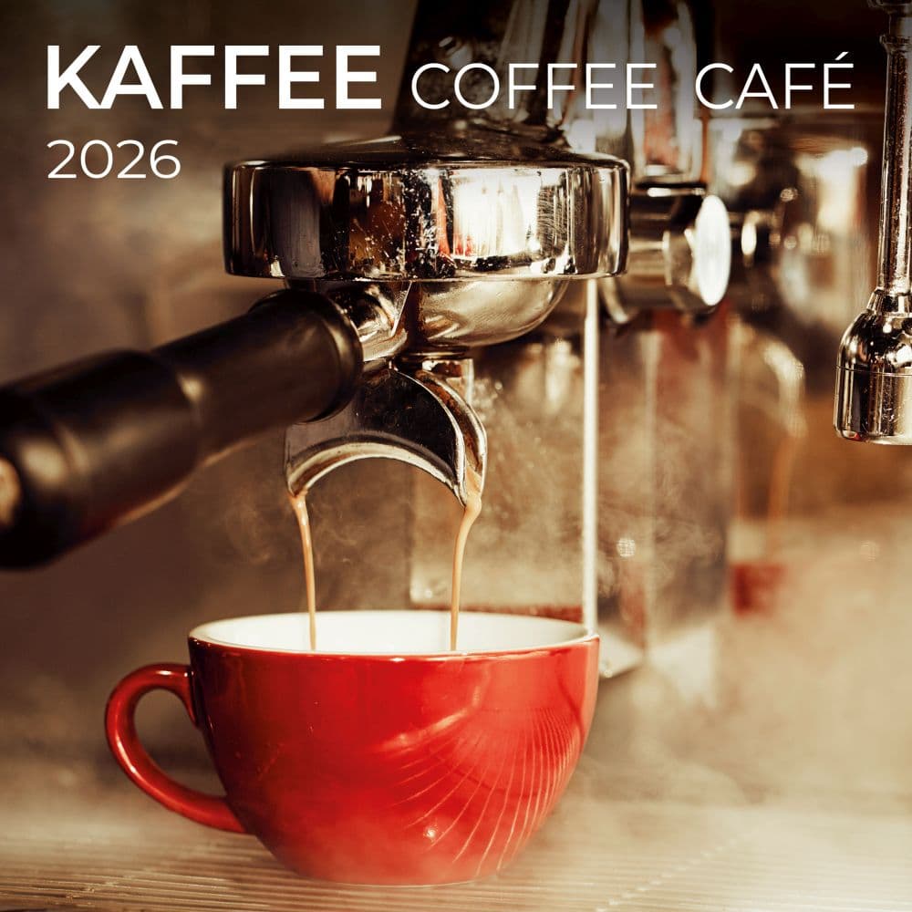 Coffee 2026 Wall Calendar  Main Image