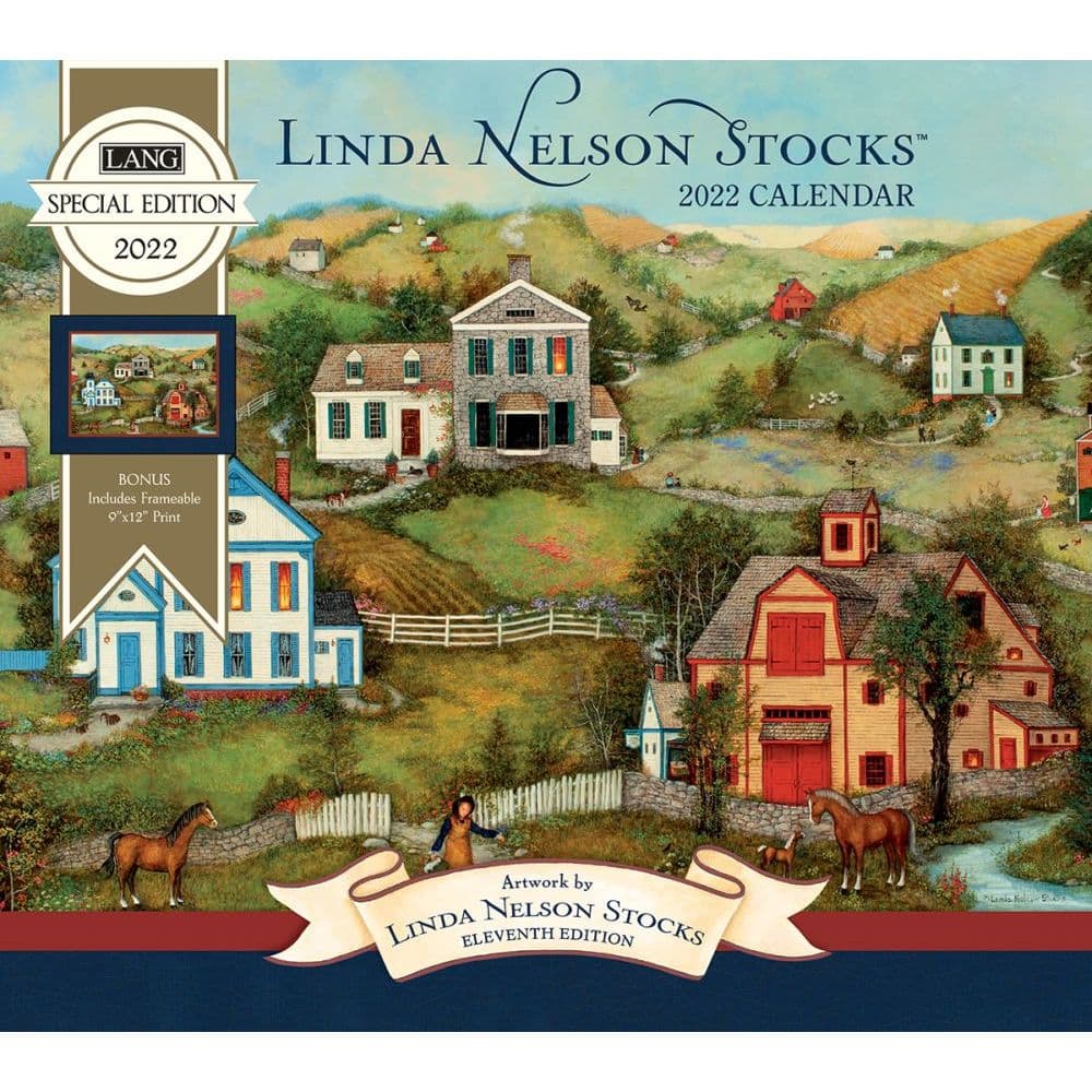 Nelson Stocks 2022 Special Edition Wall Calendar