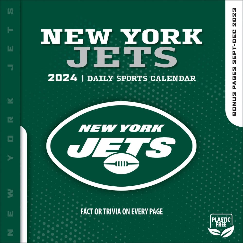 NFL New York Jets 2024 Desk Calendar Main