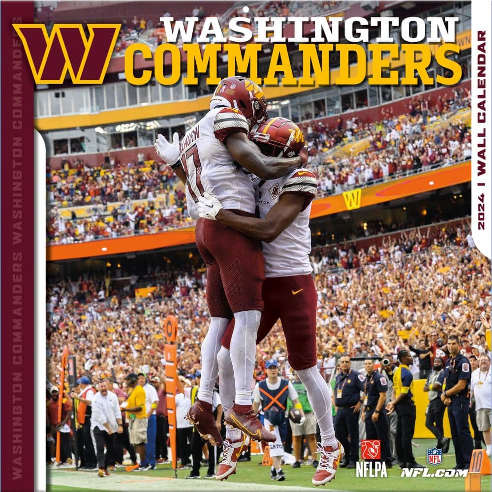 NFL Washington Football Team 2024 Wall Calendar