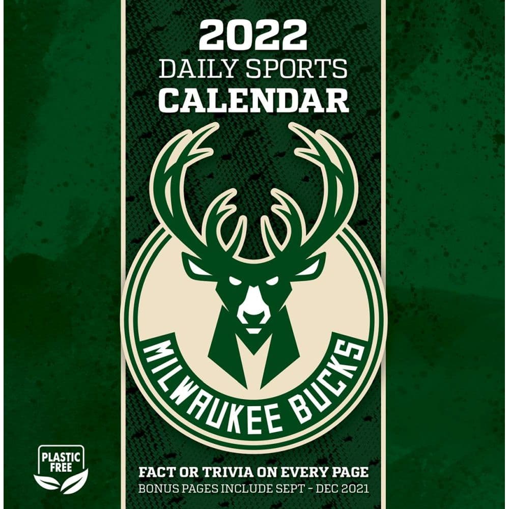 Milwaukee Bucks Schedule 2022 Nba Milwaukee Bucks 2022 Desk Calendar - Calendars.com