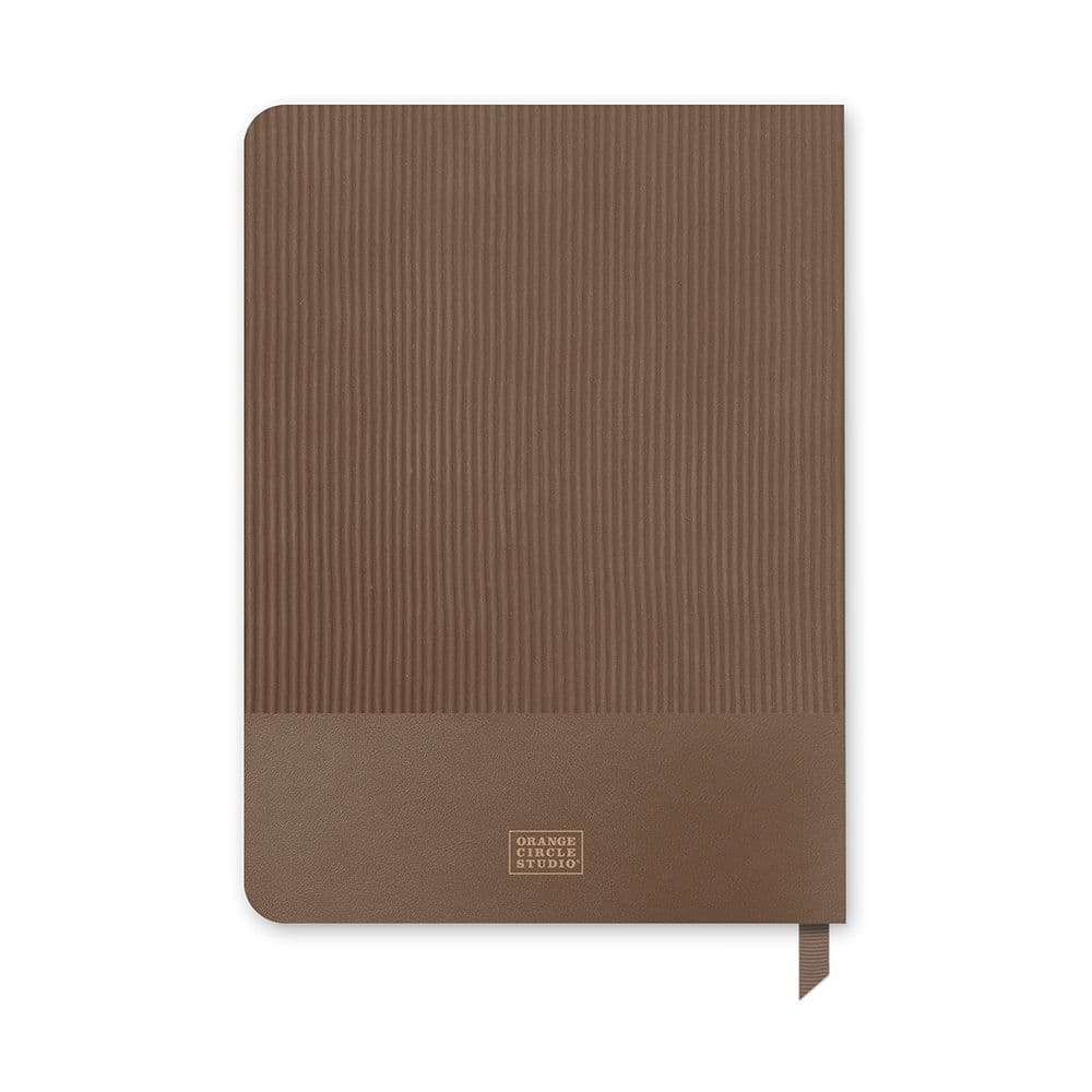 Dots on Mocha Brown Textured 2026 Planner First Alternate Image