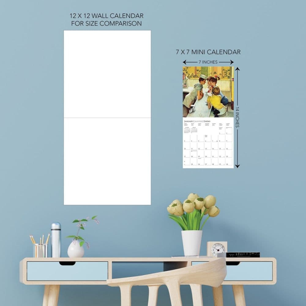 Saturday Evening Post 2027 Mini Wall Calendar Fourth Alternate Image