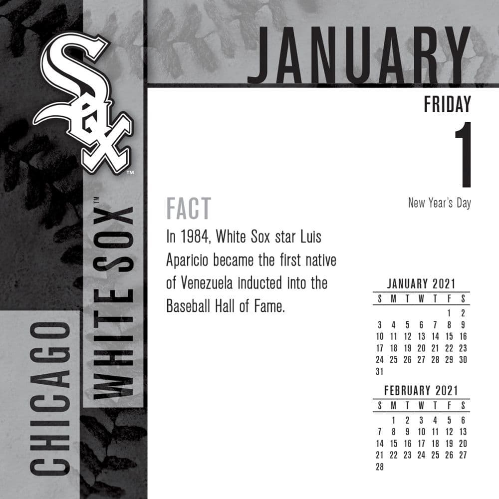 Chicago White Sox Desk Calendar