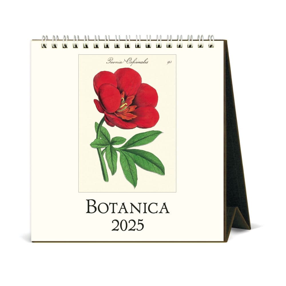 Botanica Art 2025 Easel Desk Calendar Main Image