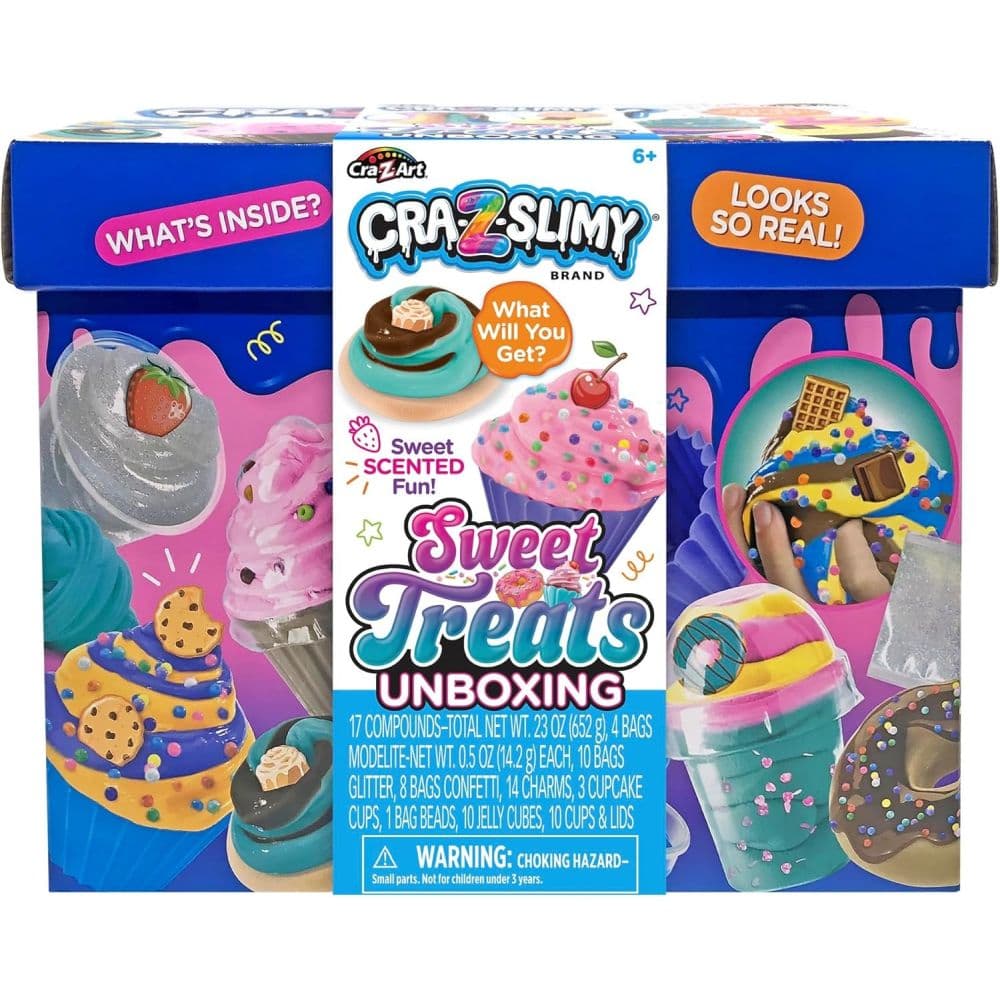 image Cra-Z-Slimy Sweet Treats Scented Slime Unboxing Kit Main Product Image
