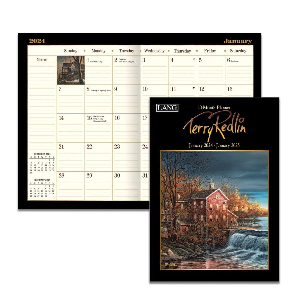 Terry Redlin 2024 Planner