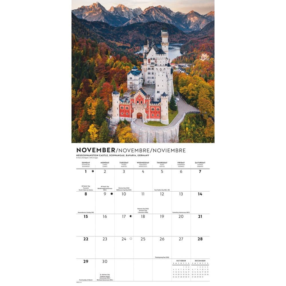 Passport to the World 2026 Mini Wall Calendar Fourth Alternate Image