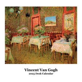 Vincent Van Gogh 2025 Easel Desk Calendar