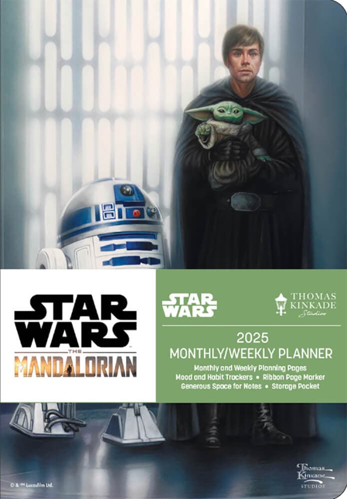 Thomas Kinkade Mandalorian 2025 Planner