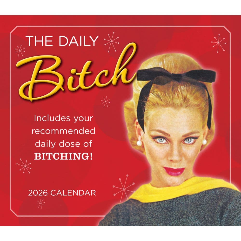 Bitch 2026 Desk Calendar Fifth Alternate Image