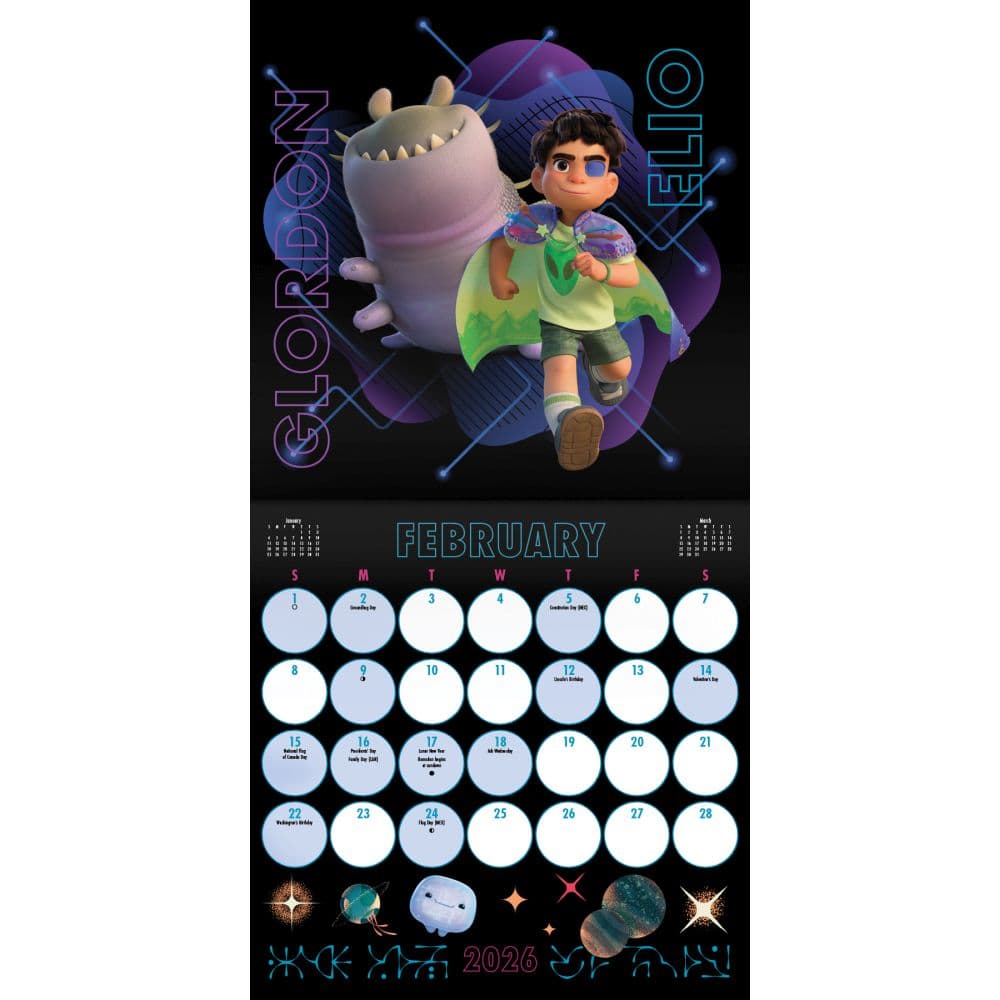 Elio 2026 Wall Calendar Third Alternate Image