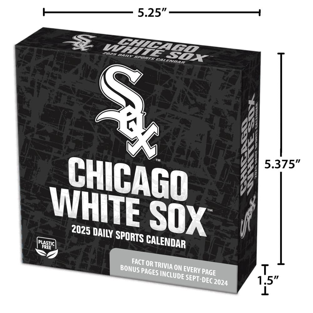 MLB Chicago White Sox 2025 Desk Calendar Fifth Alternate Image