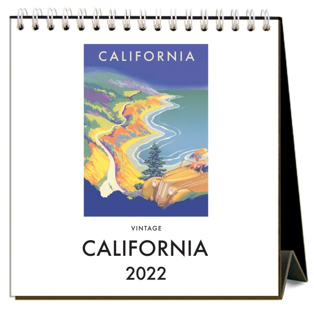 California 2022 Desk Calendar