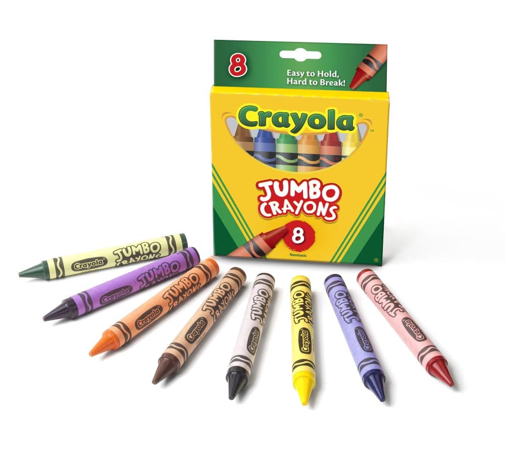 Crayola 8ct Jumbo Crayons Alternate Image 2