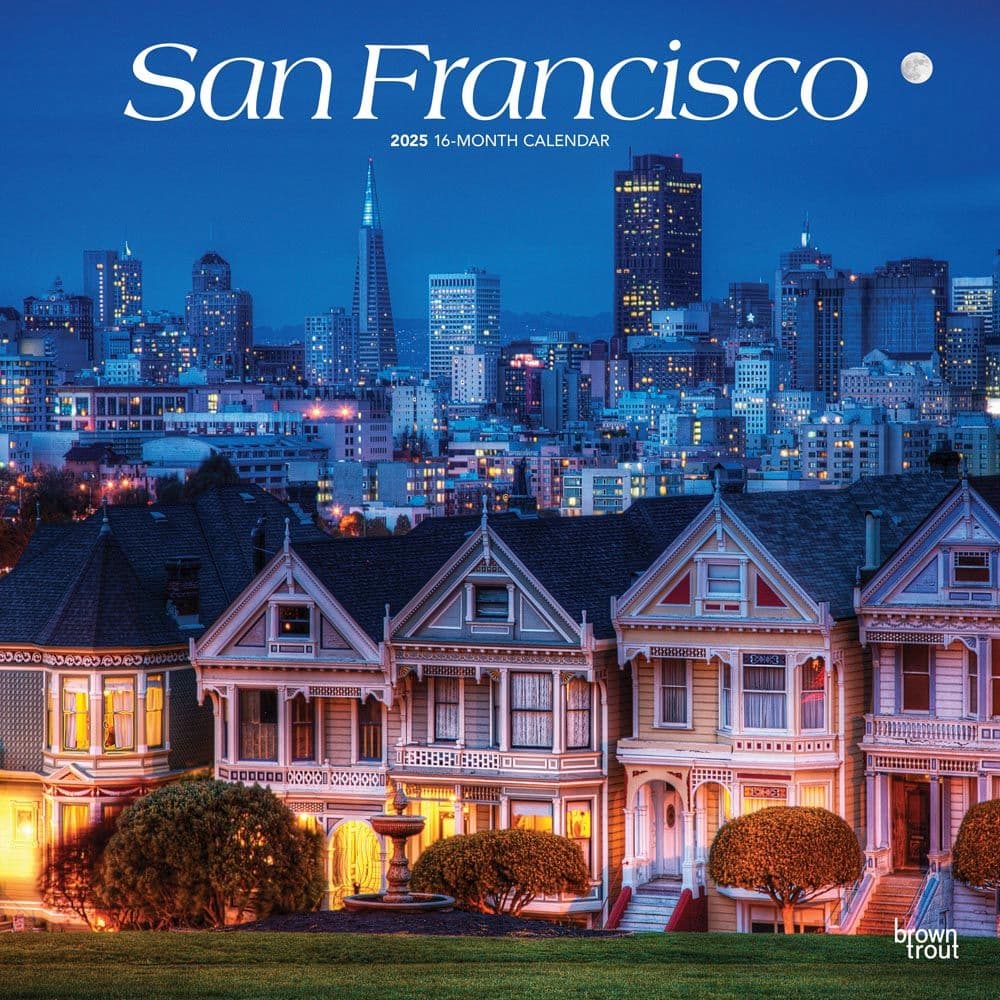 image San Francisco 2025 Wall Calendar  Main Image