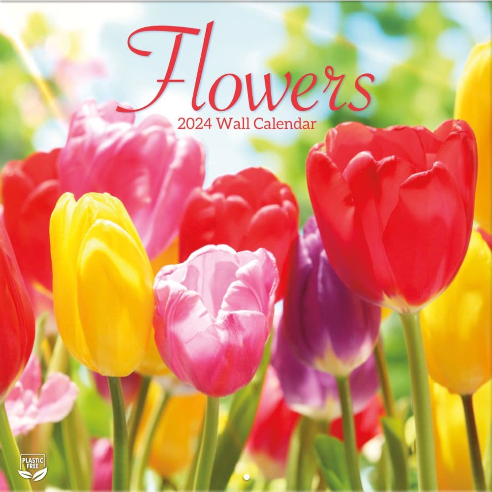 Flowers 2024 Wall Calendar Main Product Image width=&quot;1000&quot; height=&quot;1000&quot;
