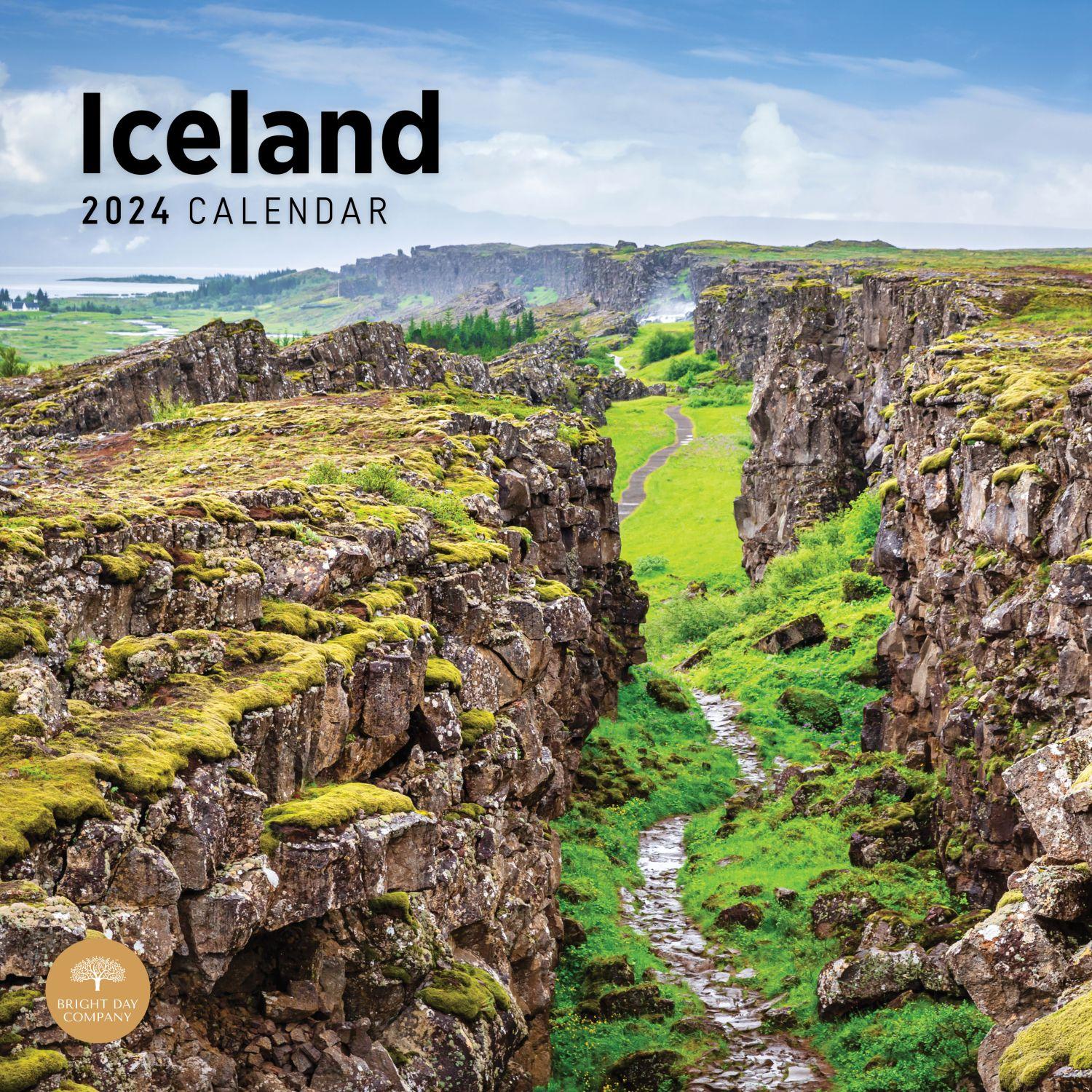 Iceland 2024 Wall Calendar