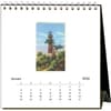 image Lighthouses 2026 Easel Desk Calendar Second Alternate Image