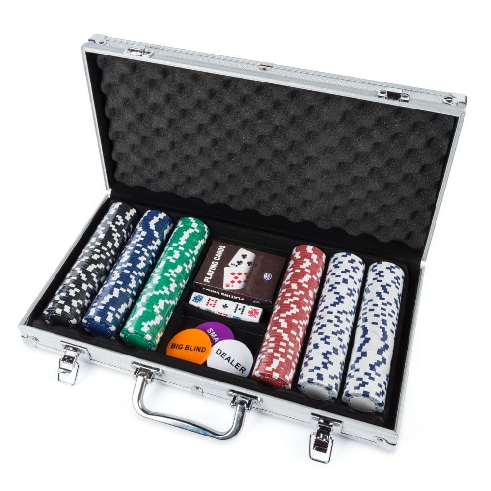 Spin Master 300-Piece Poker Set with Aluminum Case First Alternate Image