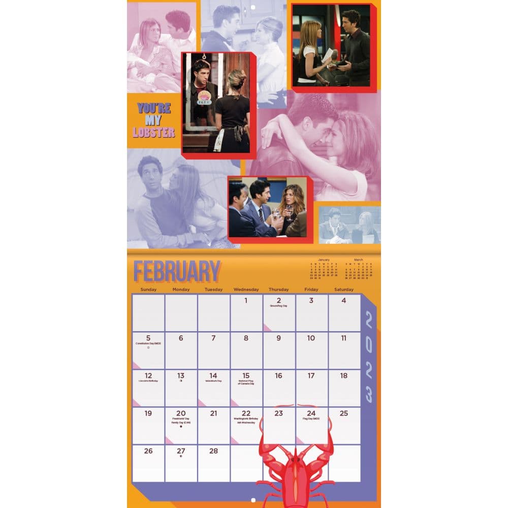 Friends Collectors Ed 2023 Wall Calendar - Calendars.com