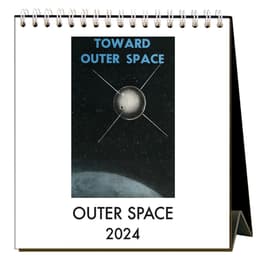 Outer Space 2024 Easel Calendar