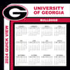 image Georgia Bulldogs 2024 Desk Calendar Fourth Alternate Image width=&quot;1000&quot; height=&quot;1000&quot;