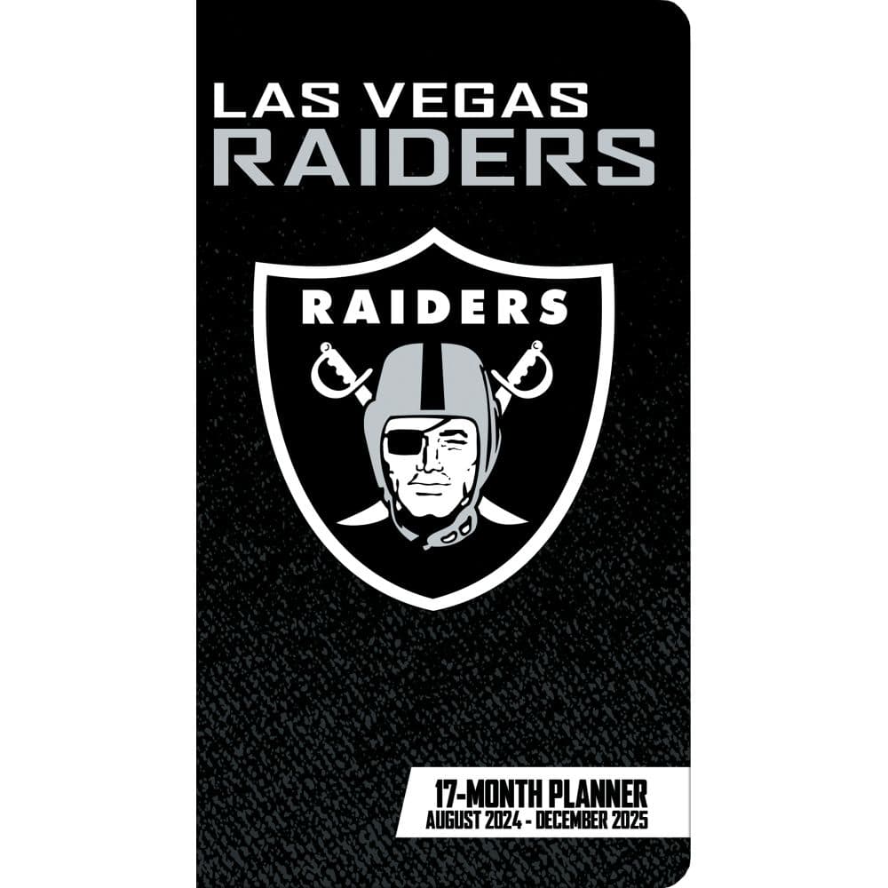 NFL Las Vegas Raiders 17 Month 2025 Pocket Planner - Calendars.com