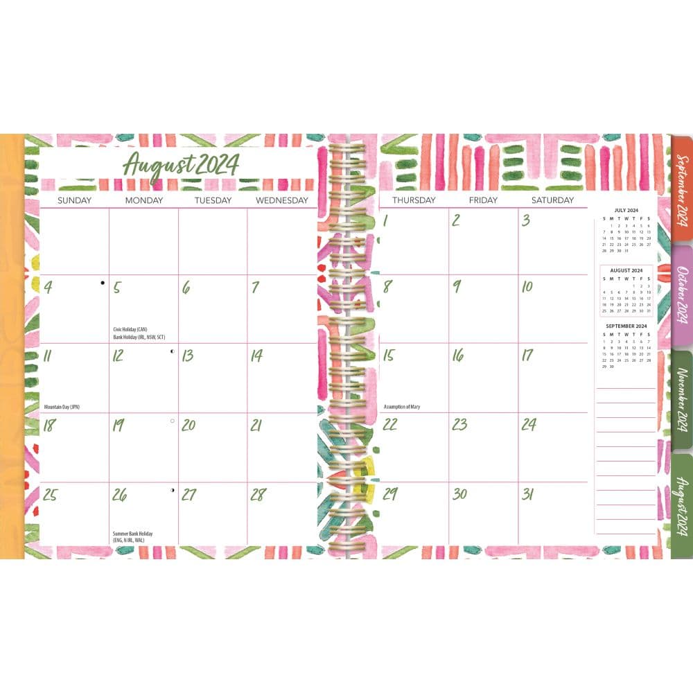 Abstract Expressions by Jeanetta Gonzales 2025 Agenda Planner ...