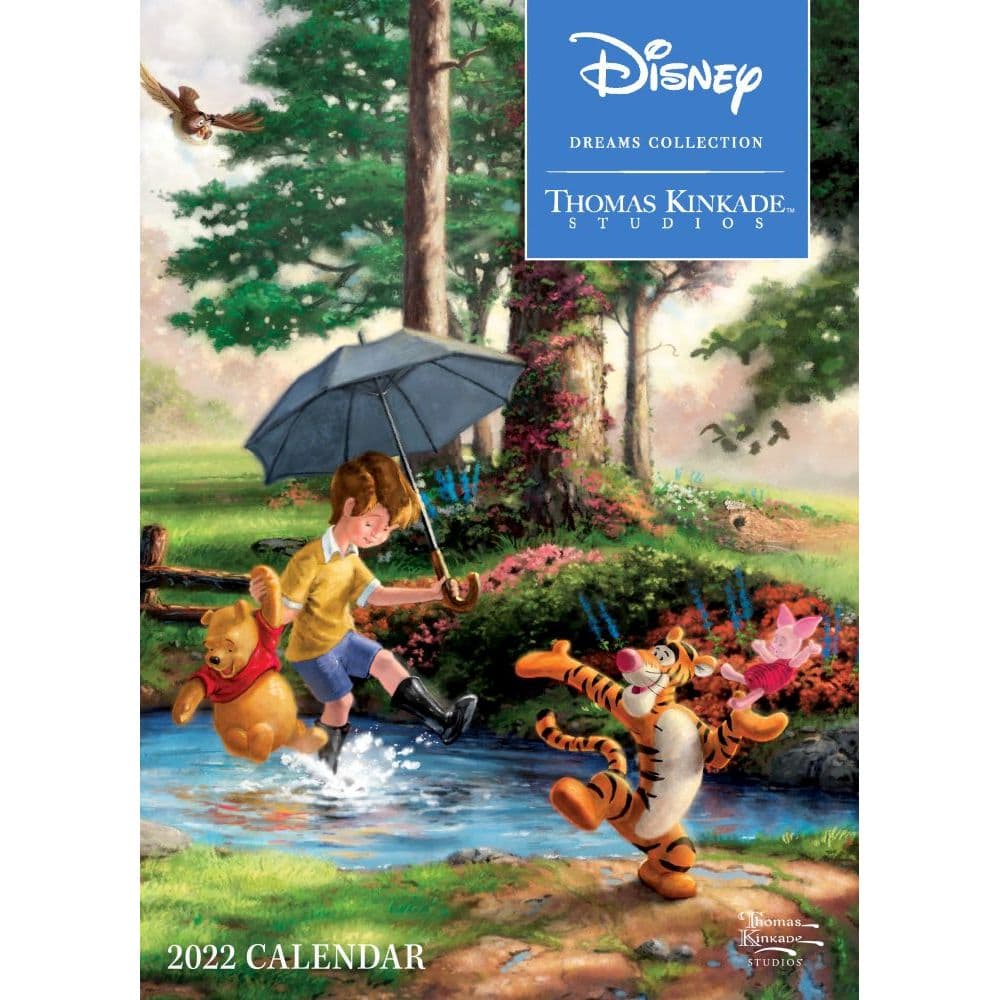 Thomas Kinkade Disney Calendar 2023 Disney Dreams Collection by Thomas Kinkade Studios 2022 Monthly Weekly Engagement Calendar