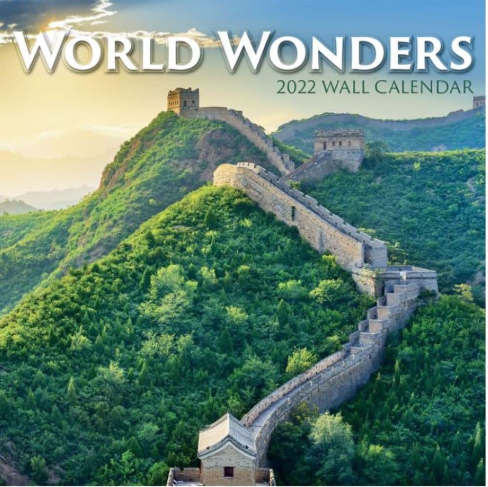 World Wonders 2022 Wall Calendar