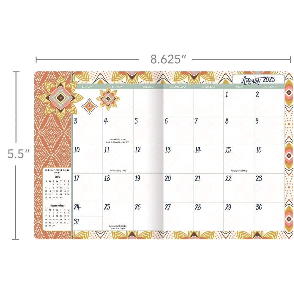 Flora and Fauna Monthly 2026 Pocket Planner_ALT5