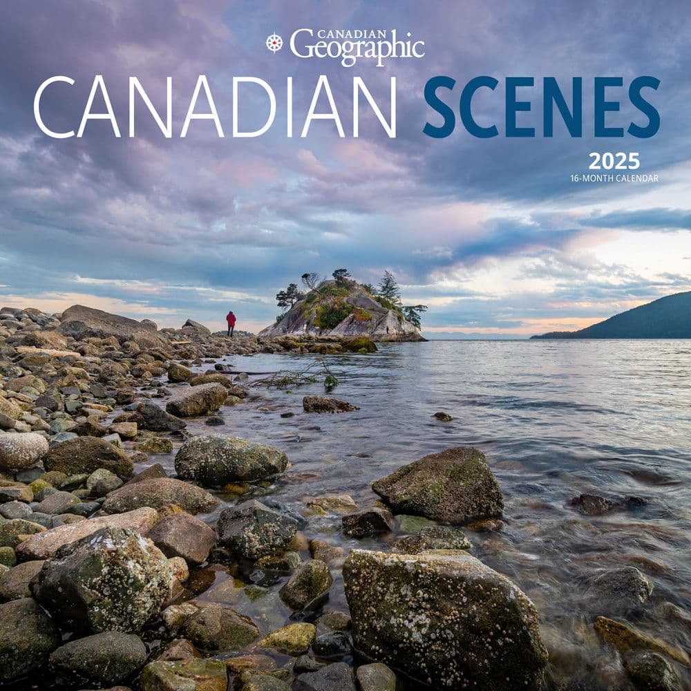 Canadian Geographic Canadian Scenes 2025 Wall Calendar - Calendars.com