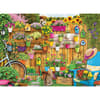 image Flower Pots Fence 1000 Piece Puzzle First Alternate Image width=&quot;1000&quot; height=&quot;1000&quot;