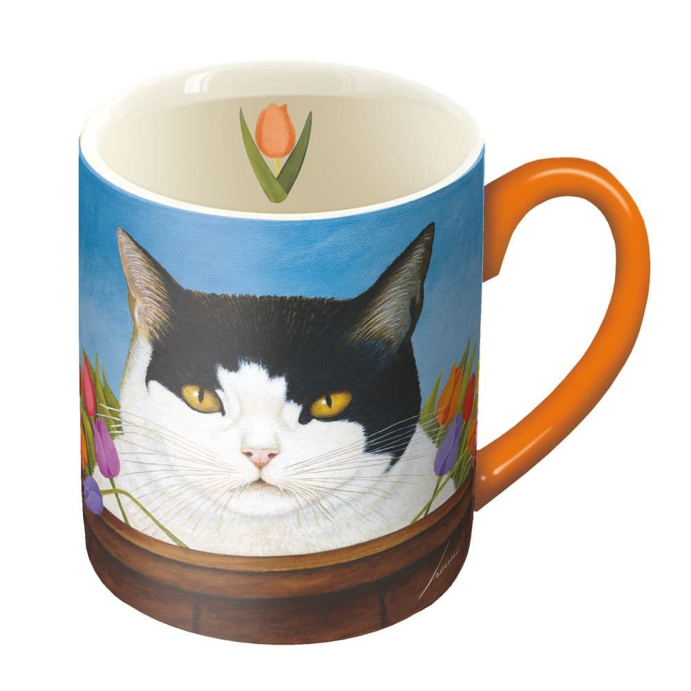 American Cat by Lowell Herrero Coffee Mug Main Product Image