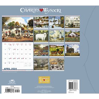Charles Wysocki Americana Calendar 2025