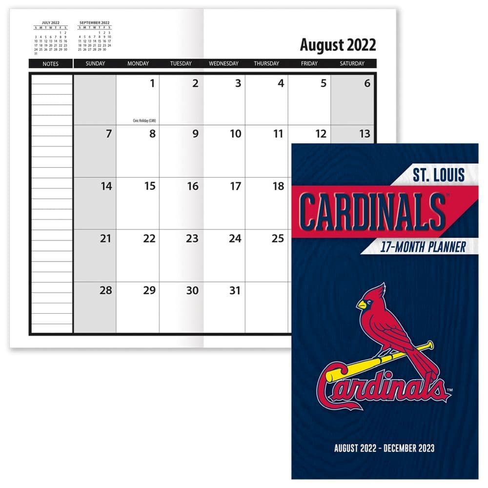 Louis Cardinals 17 Month Pocket Planner The Lang Companies St 2018-2018 