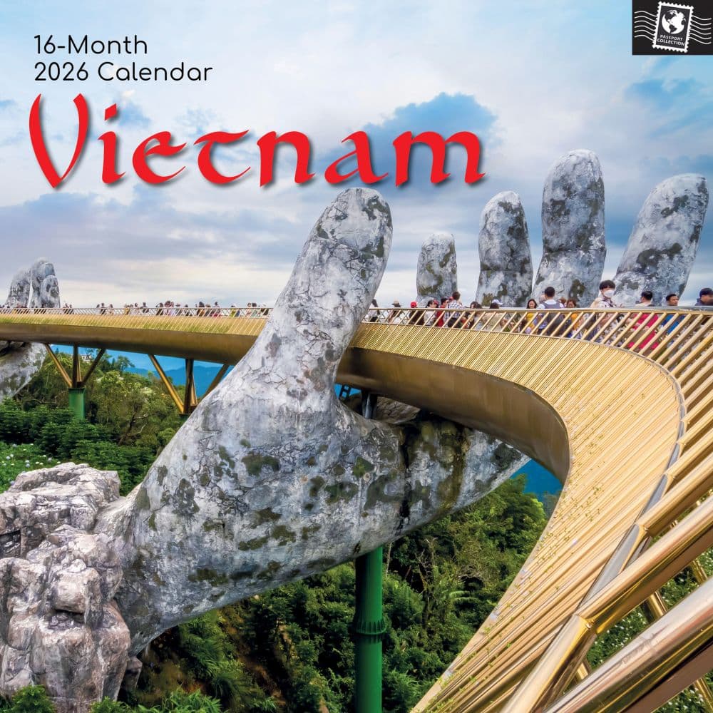 Vietnam 2026 Wall Calendar  Main Image