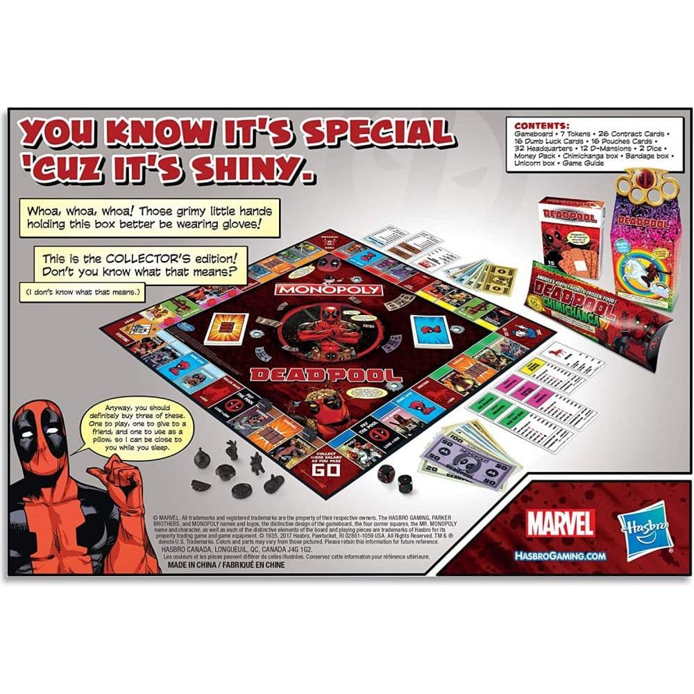 Monopoly Deadpool Collectors Edition