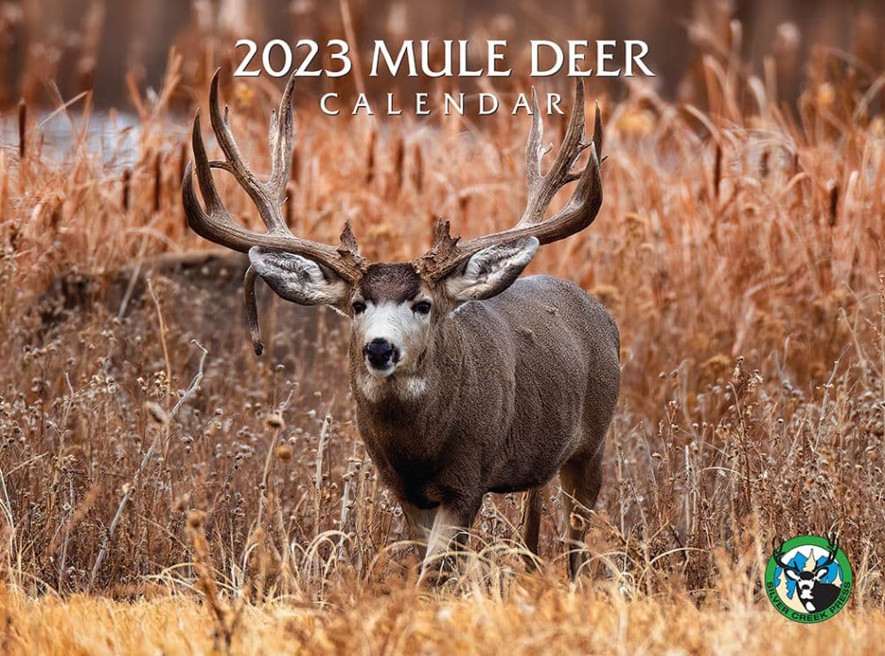 Willow Creek Press Mule Deer 2023 Wall Calendar