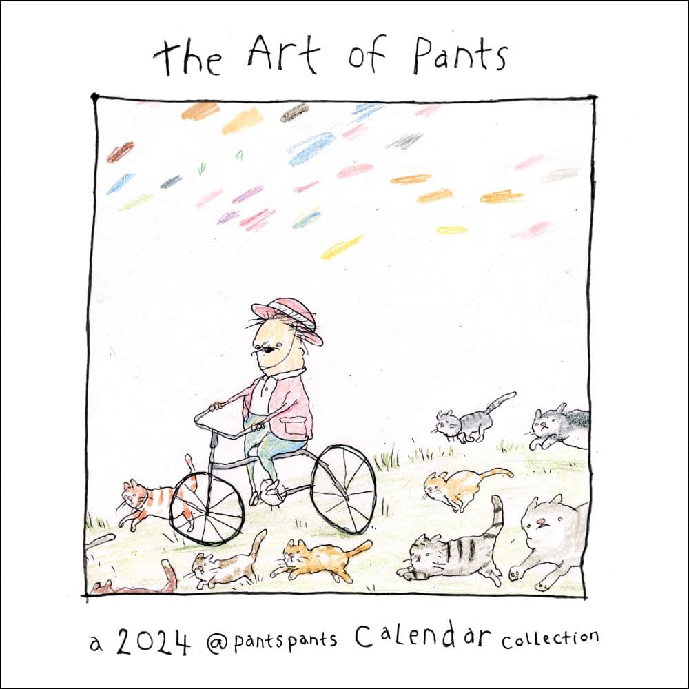Art of Pants 2024 Wall Calendar Main Image width=&quot;1000&quot; height=&quot;1000&quot;