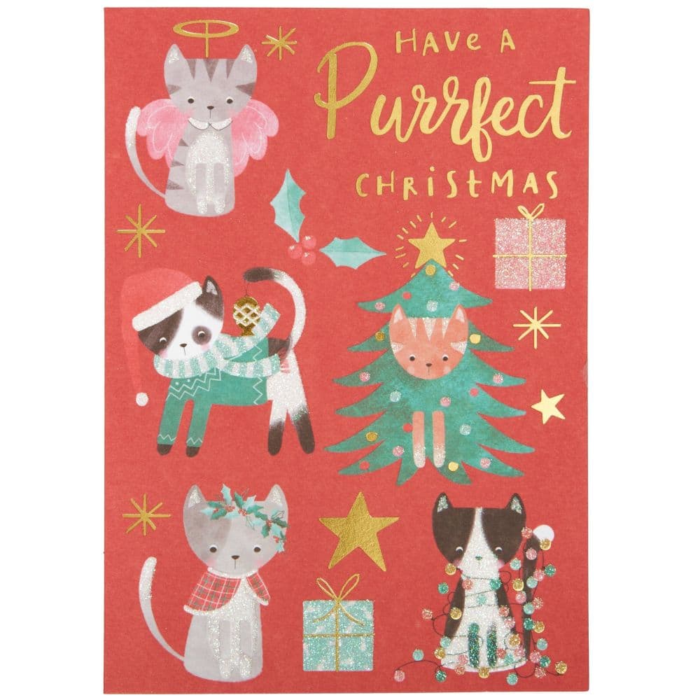 Xmas Kitties Gifts &amp; Stocking Christmas Card First Alternate Image width=&quot;1000&quot; height=&quot;1000&quot;