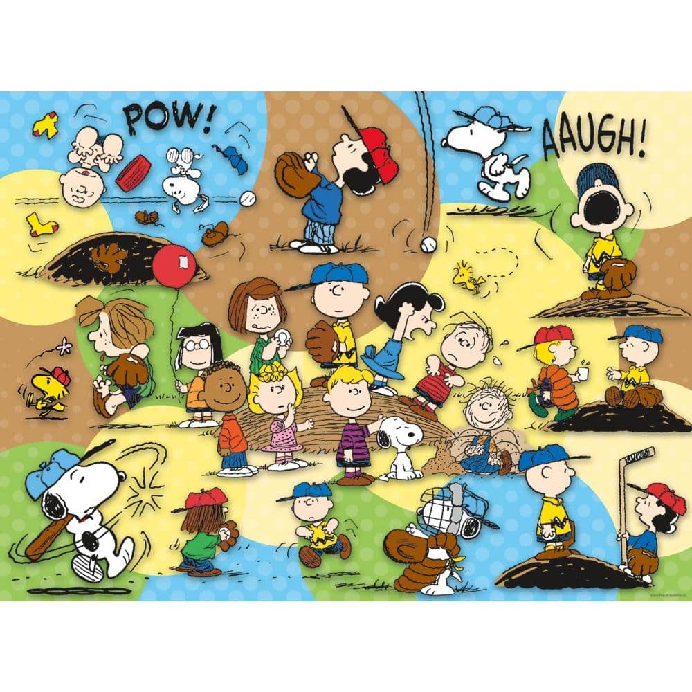 Peanuts Baseball 500pc Puzzle Alternate Image 2