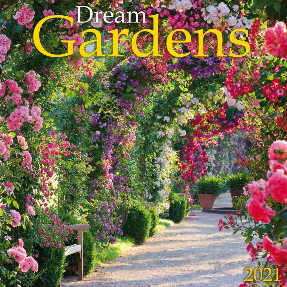 Dream Gardens Wall Calendar