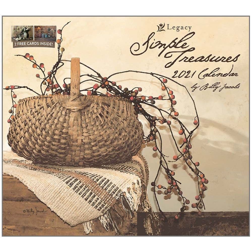 Simple Treasures Jacobs Wall Calendar Calendars