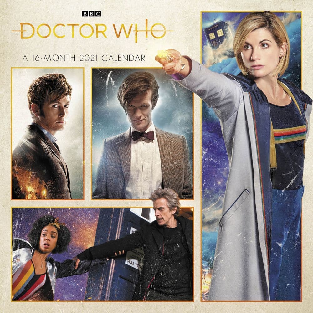 2021 Doctor Who Mini Wall Calendar