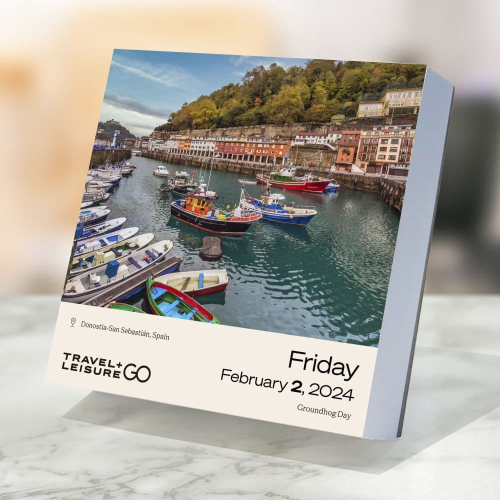 Worlds Best by Travel Leisure 2024 Desk Calendar - Calendars.com