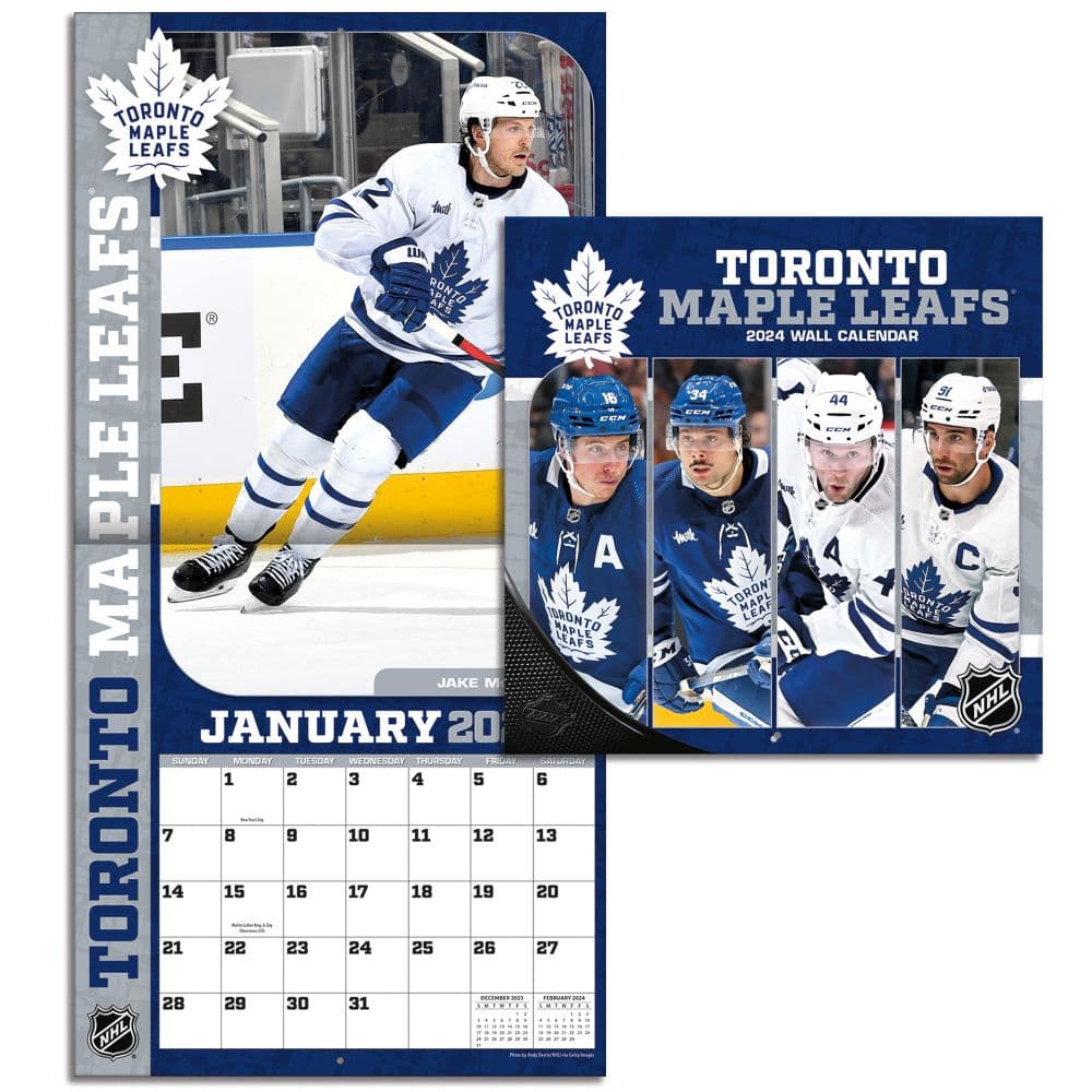 Toronto Maple Leafs 2024 Mini Wall Calendar Third Alternate Image width=&quot;1000&quot; height=&quot;1000&quot;