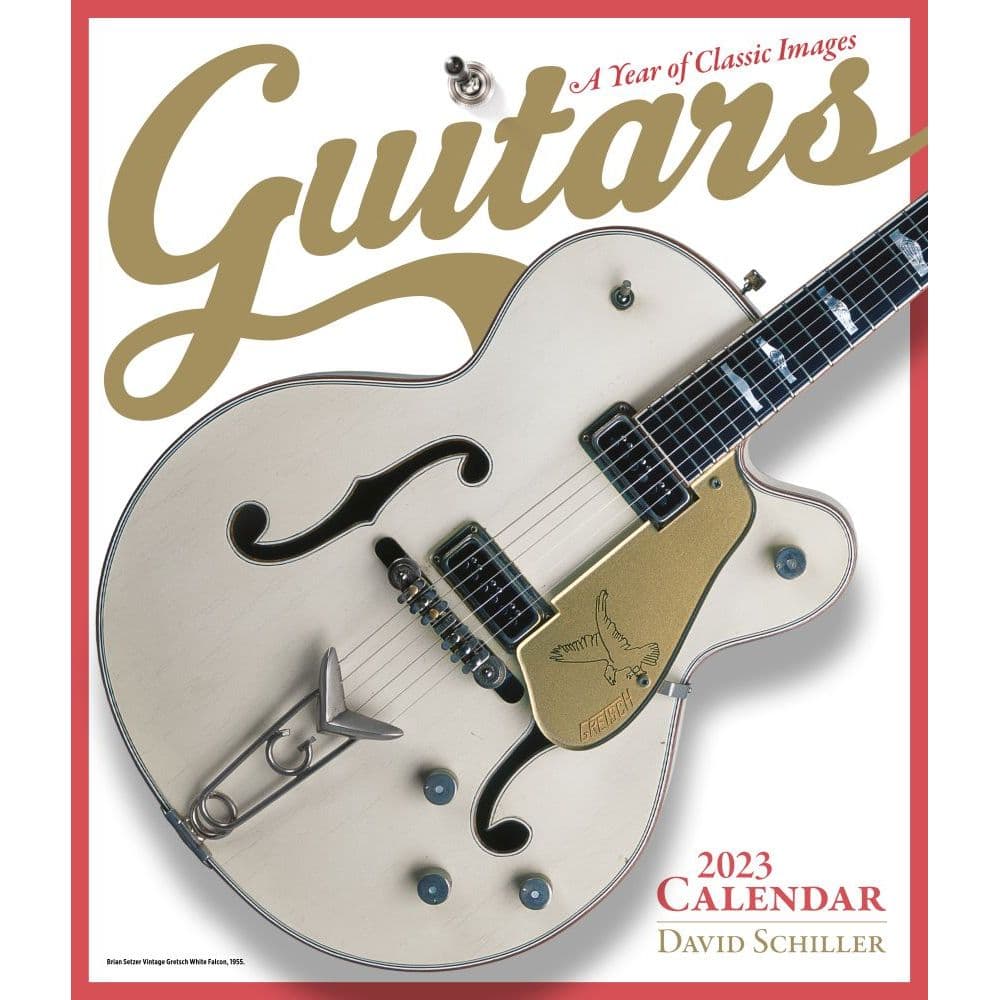 Guitars 2023 Wall Calendar