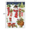 image Snowman and Stockings 300 Piece Puzzle Fifth Alternate Image